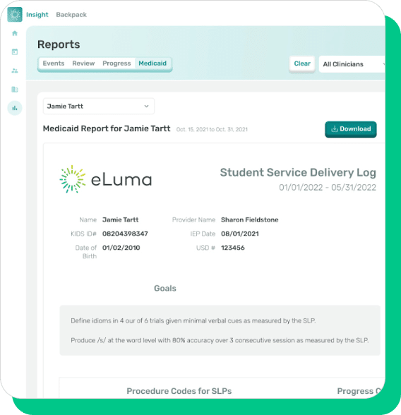 eLuma Insight Medicaid report